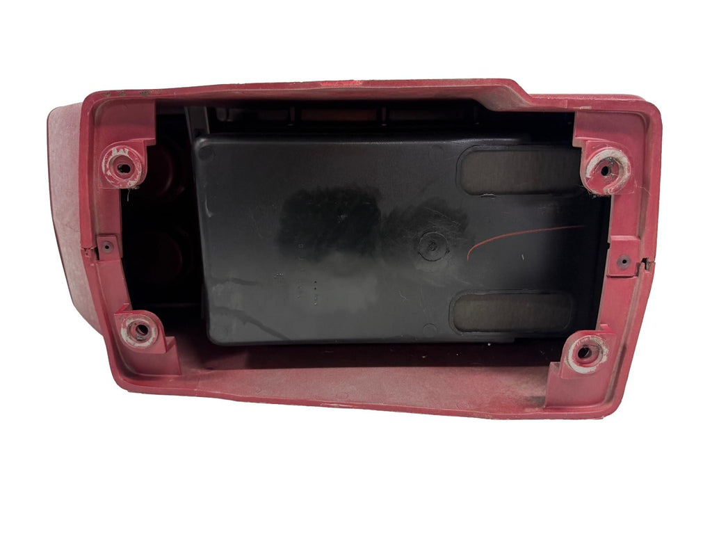 1988-1994 Chevy GMC Silverado Suburban C/K OBS Center Console, Garnet Red MINT
