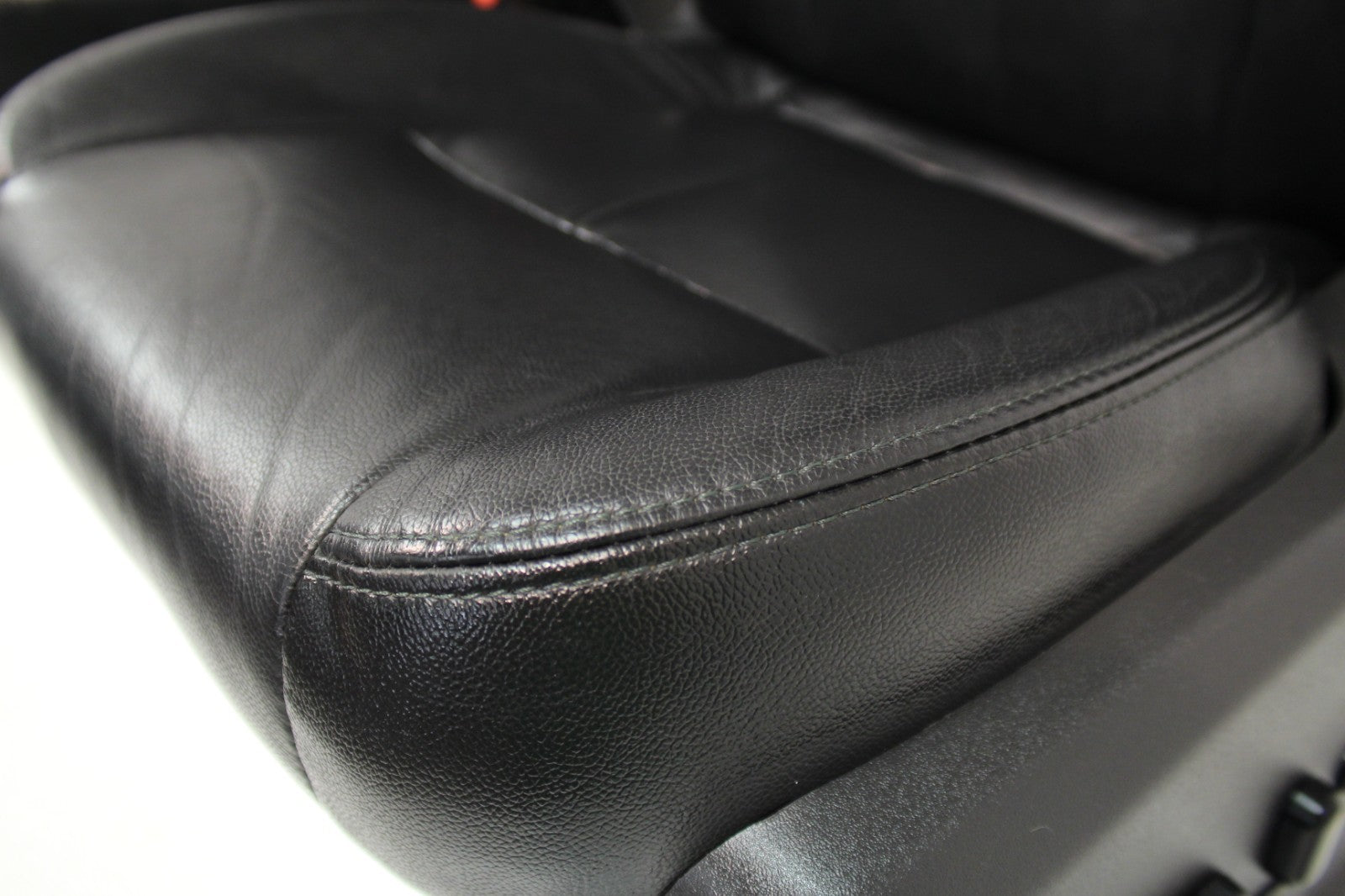 2015 - 2026 Ford Transit Front Seats, Black Leather w/ Heated Power Driver Seat