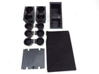 2011 - 2016 Ford Super Duty Flow-Through Center Console & Install Kit, Black