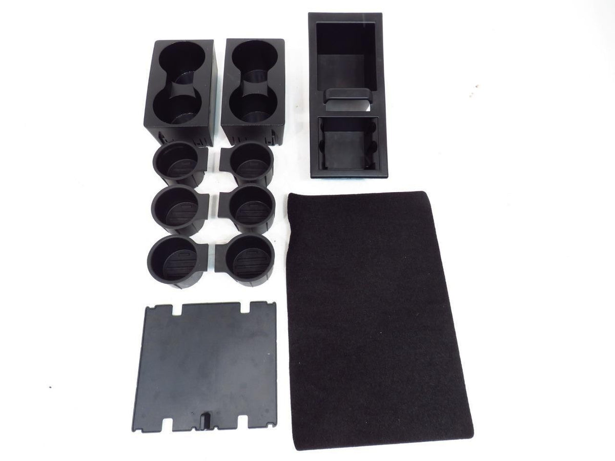 2011 - 2016 Ford Super Duty Flow-Through Center Console & Install Kit, Black