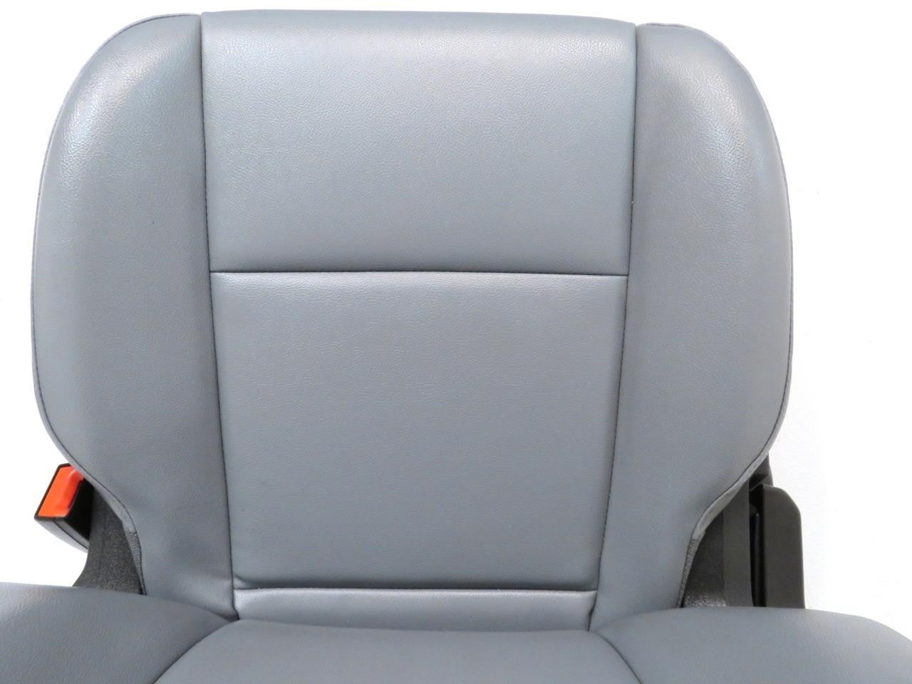 2015 - 2024 Ford Transit Gray Vinyl Front Bucket Seats with Armrests, Mint Used