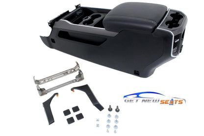 2019 - 2022 Dodge Ram 2500 3500 Black Center Console Complete Kit Brackets Bolts