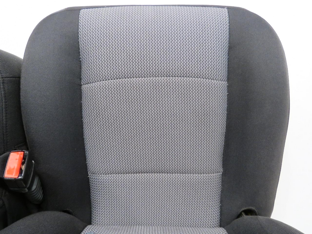 1998 - 2003 Ford Ranger Seats, Extended Cab 60-40 Split Bench, Black Gray Cloth