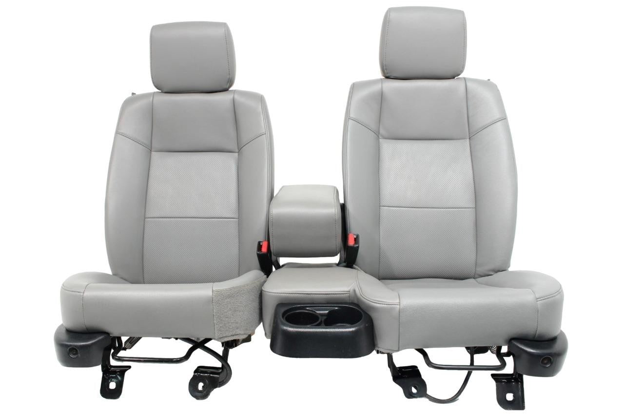 1998 - 2011 Ford Ranger Seats, 60-40 Split Bench, Gray Vinyl, Regular Cab