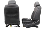2014 - 2019 GM Sierra Silverado LTZ Front Seats, Black Leather, Powered Heated