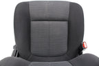 2009 - 2014 Ford F150 Front Seats, XL Black Gray Two-Tone Cloth, w/ Lumbar