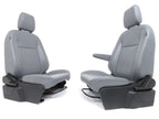 2015 - 2024 Ford Transit Gray Vinyl Front Bucket Seats with Armrests, Mint Used