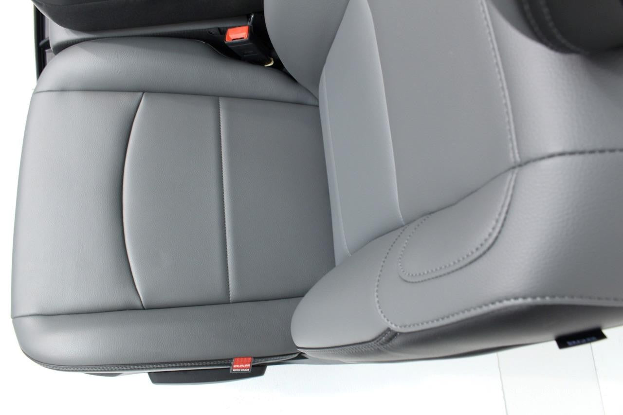 2019 - 2024 Ram HD Front Bench Seat, Diesel Gray Vinyl Manual w Center Jump Seat