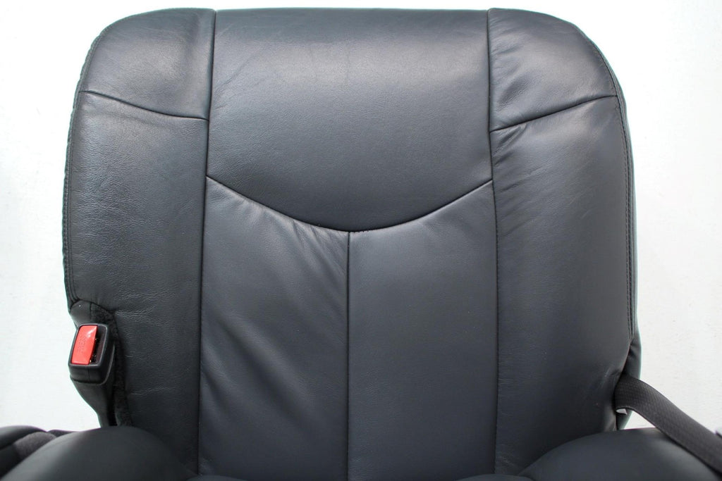 99 - 2006 Silverado Sierra Tahoe Yukon Heated Power Leather Seats Graphite Gray