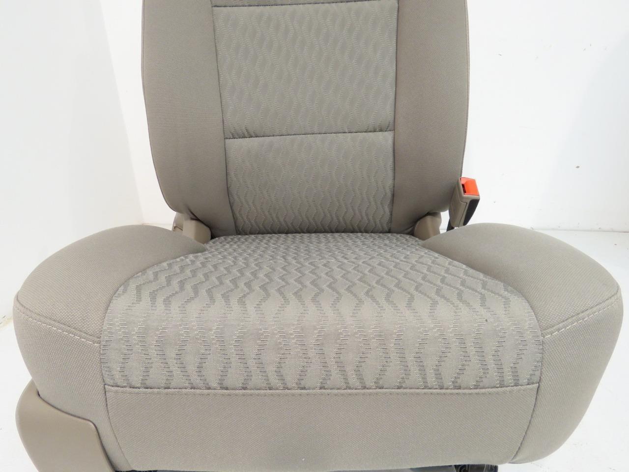 2014 - 2019 Chevrolet Silverado & GMC Sierra Tan Cloth Powered Front Seats