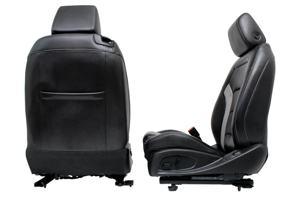 2016 - 2024 Camaro Front Seats, 2LT Black Leather Heated Ventilated Powered