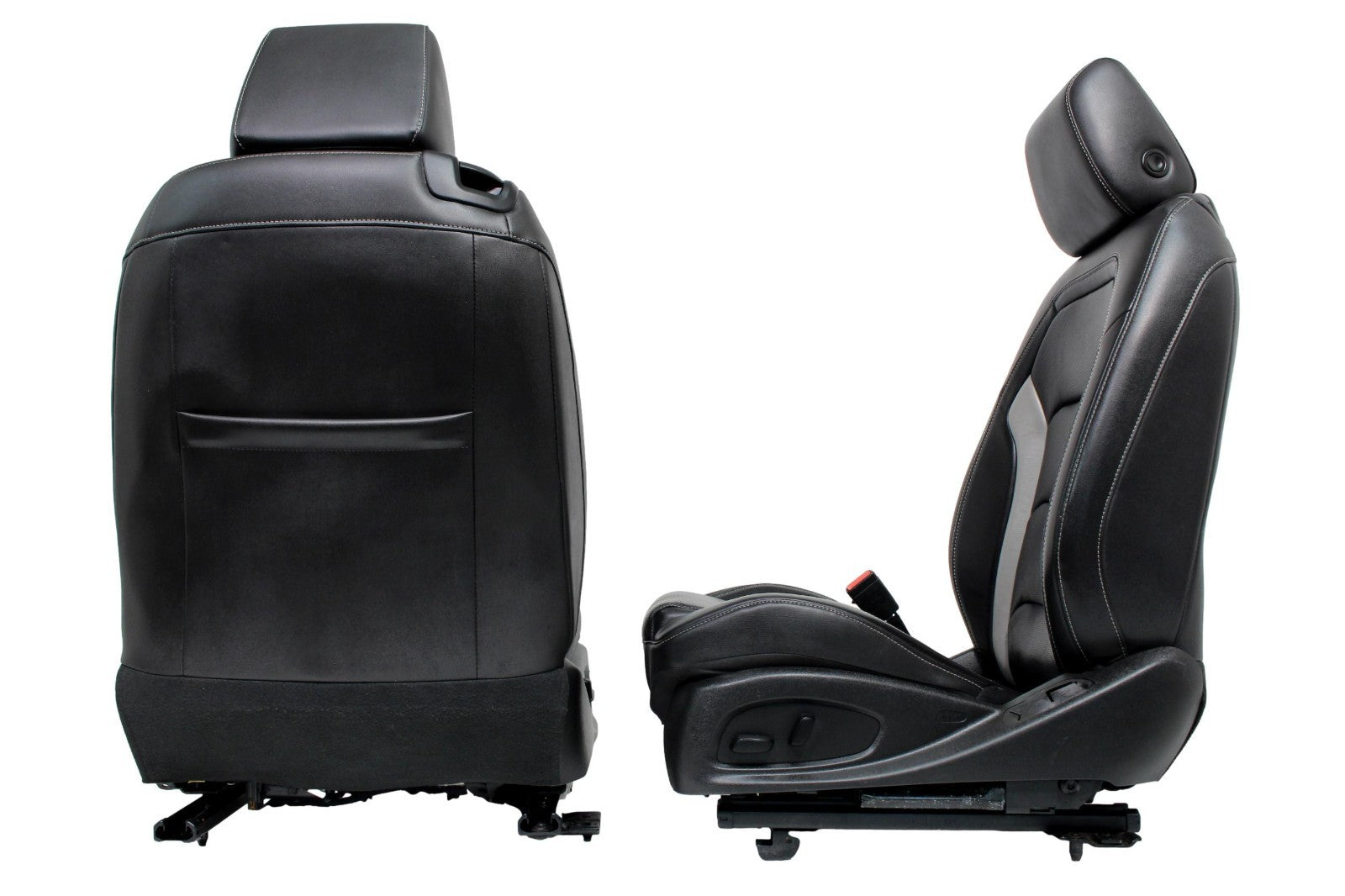 2016 - 2024 Camaro Front Seats, 2LT Black Leather Heated Ventilated Powered