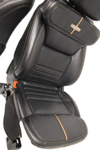 2023 + Ford Super Duty Platinum Front Seats, Black Leather Max Recline Massaging