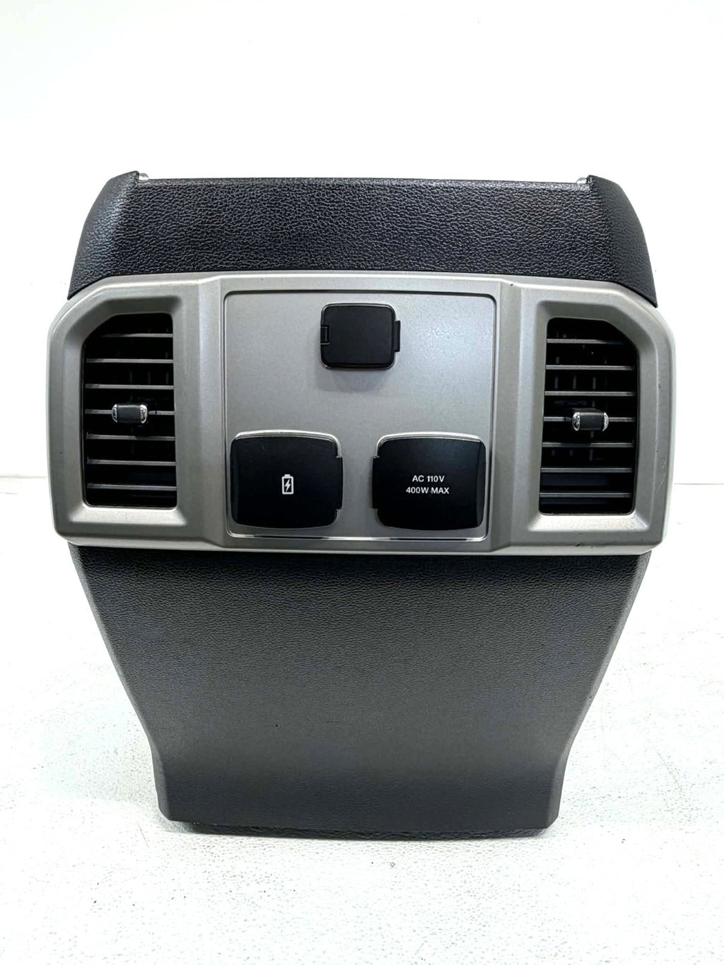 15-22 Ford F150 Super Duty Center Console Kit w/o Shifter - Black Leather Lariat