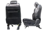 2009 - 2018 Dodge Ram Front & Rear Seats Set, Sport Black Vinyl & Cloth Heated