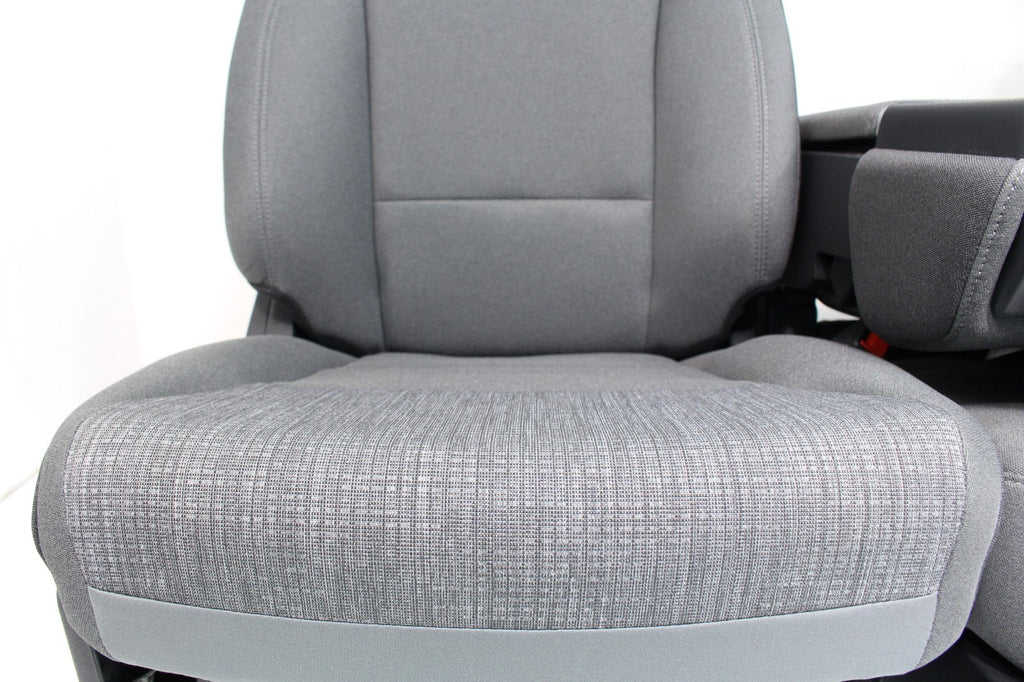 2015 - 2024 Ford F150 Super Duty F250 XLT Gray Cloth Seats Power Driver OEM NEW
