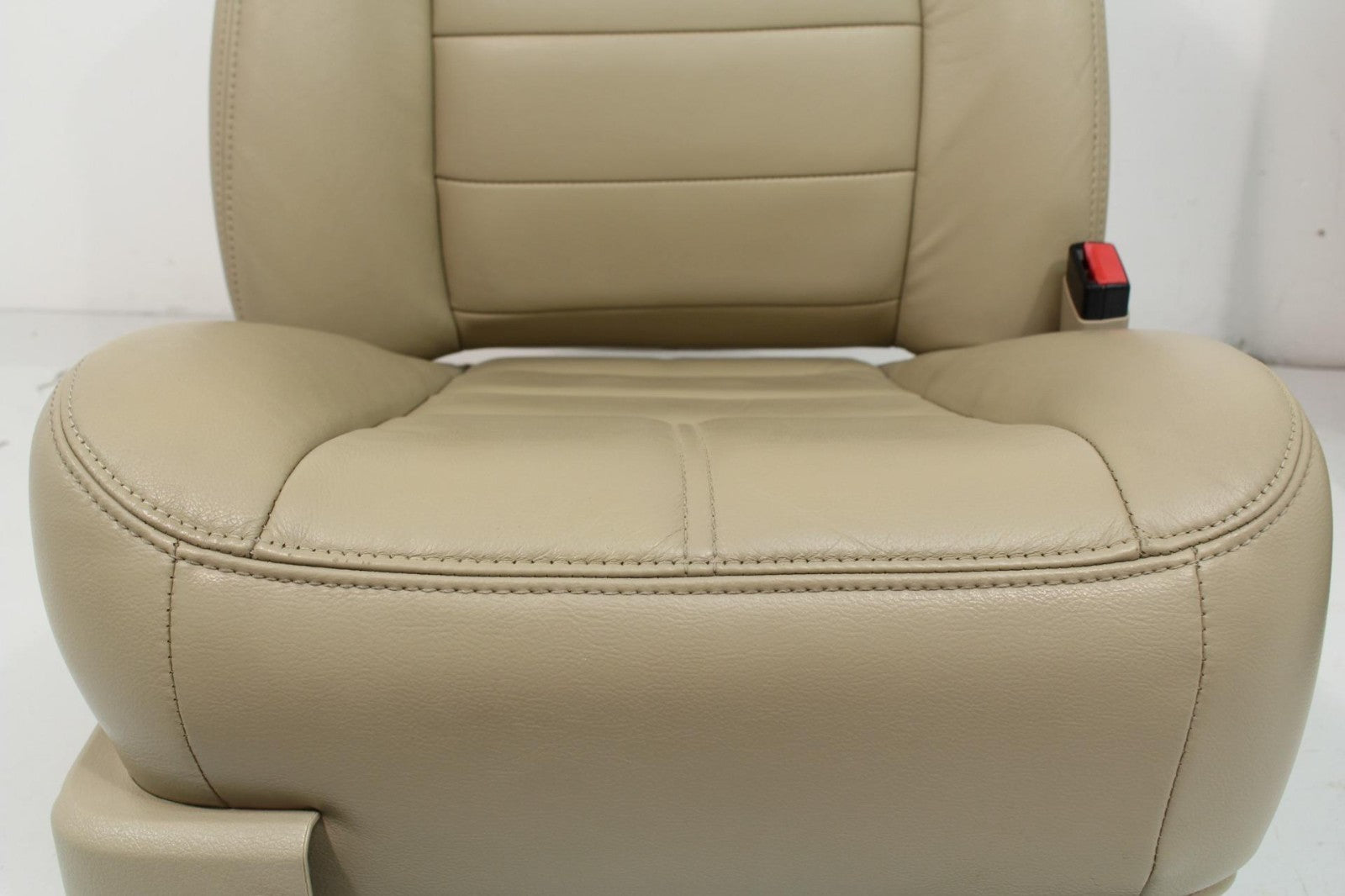 2008 - 2010 Ford Super Duty Front Seats, Lariat Tan Leather Heated Powered OEM