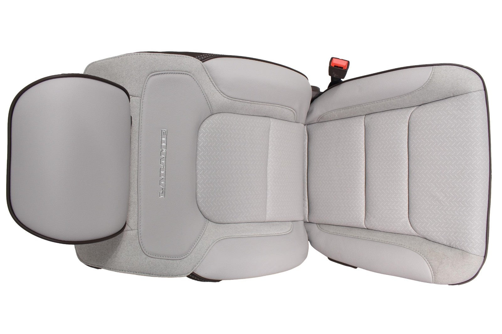 2019 - 2025 Ram 1500 Seats, Crew Cab Set, Laramie Leather, Salt Gray Bison Brown