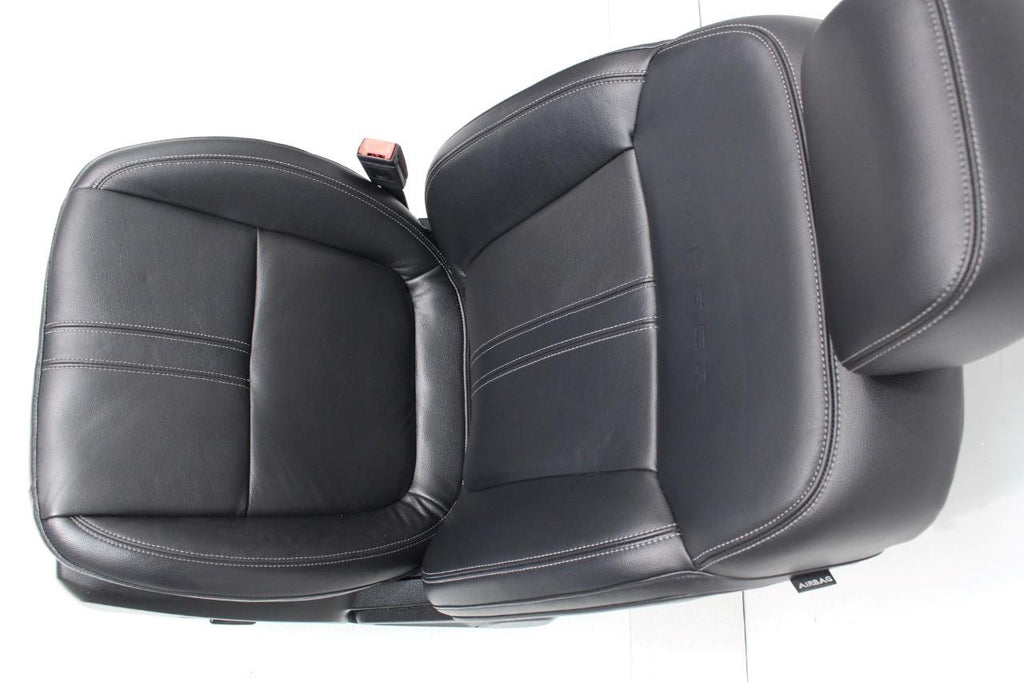 98-10 Ford Ranger FX4 Crew Cab Leather Seats Front Rear Bench Set Blackc