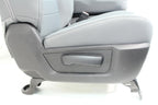 2009 - 2018 Dodge Ram 1500 2500 3500 Grey Cloth Bucket Seats Jump Seat Console