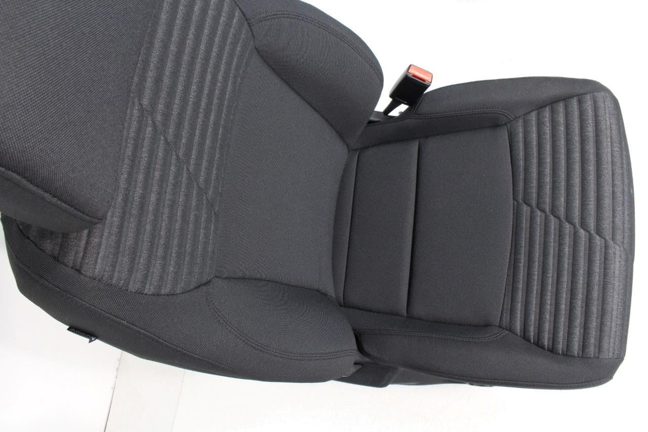 2015 - 2026 Ford F150 & Super Duty Seats, STX Black Cloth Manual w/ Lumbar