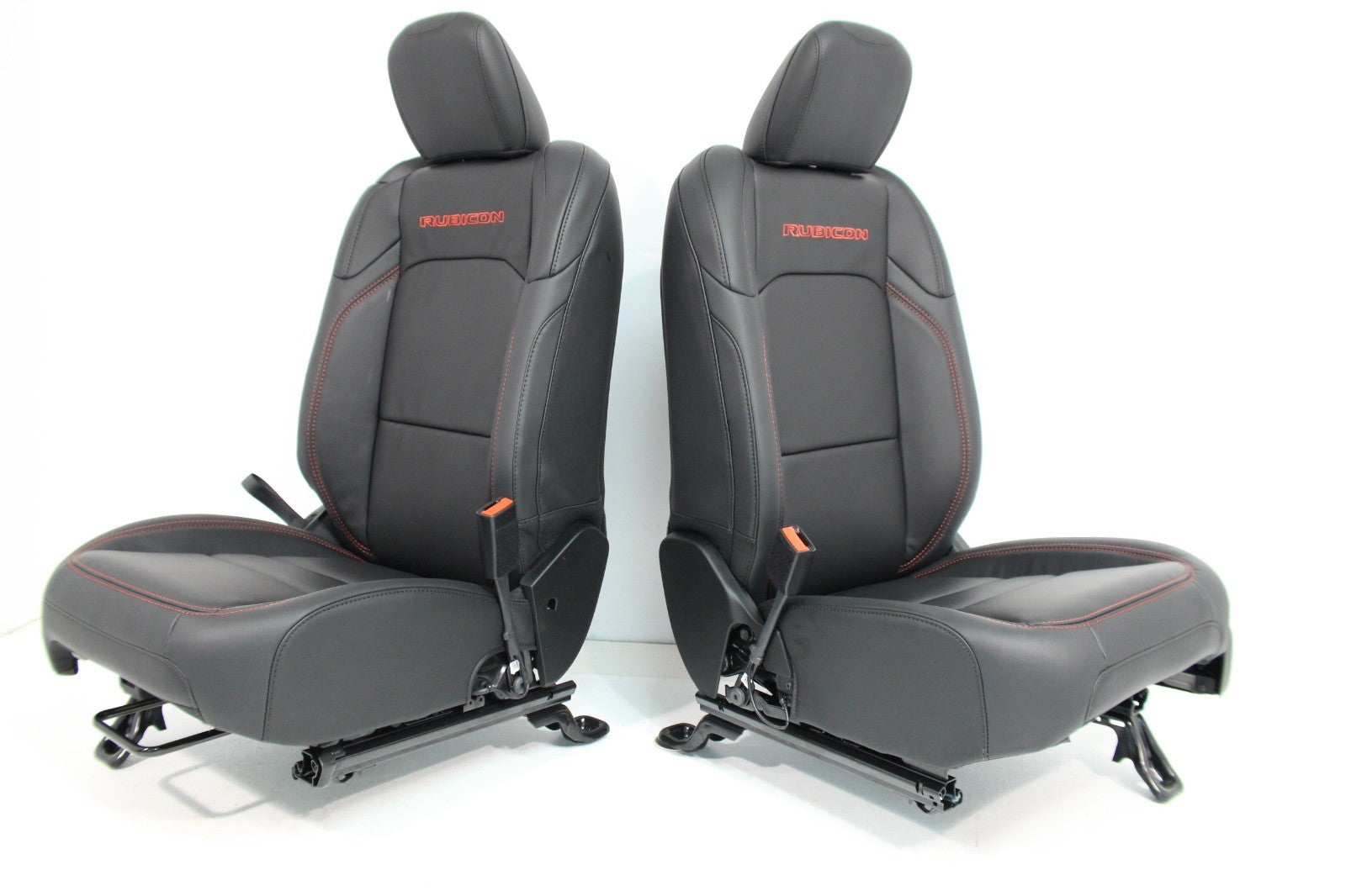 2018-2026 Jeep Wrangler 2dr JL Front & Rear Seats, Rubicon Heated Black Leather