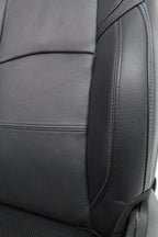 2009-2024 Dodge Ram Rebel Black Leather Heated & Cooled Front and Rear Seats