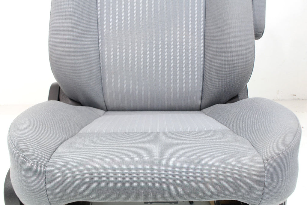 2015 - 2024 Ford Transit Front Seats, Gray Cloth w/ 10-Way Power Driver Seat