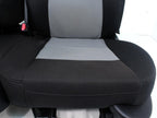 1998 - 2010 Ford Ranger Seats, 60-40 Split Bench, Black Gray Cloth, Extended Cab