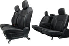 2019 - 2026 Ram 2500 3500 HD Seats Set, Rebel Black Leather Crew Cab Heat Cool