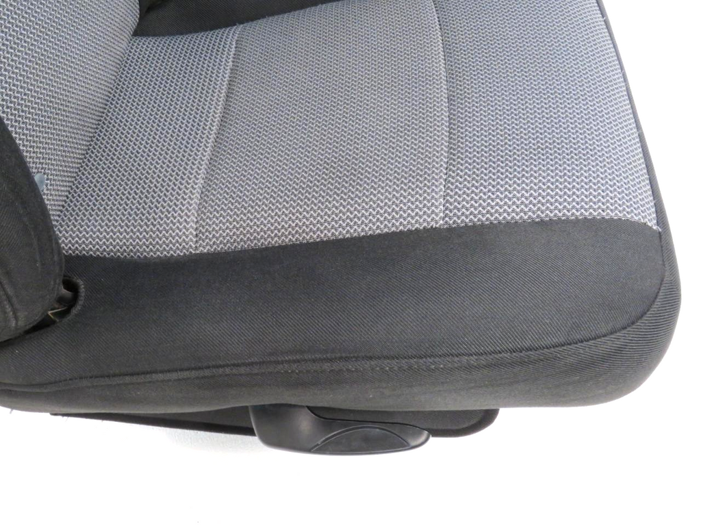 1998 - 2003 Ford Ranger Seats, Extended Cab 60-40 Split Bench, Black Gray Cloth