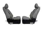 2011–2020 Toyota Sienna 2nd Row Captain's Chair Recliner Seats, Gray Leather OEM
