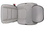 2019 - 2025 Ram 1500 Seats, Crew Cab Set, Laramie Leather, Salt Gray Bison Brown