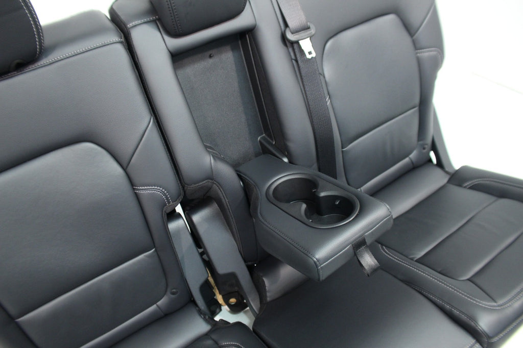 2021 - 2026 Ford Bronco Rear Seats , 4-Door Outer Banks Black Leather OEM
