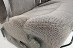 1999 - 2006 GM Sierra Silverado Front Seats, Manual Gray Cloth 40-20-40 w/ Entry