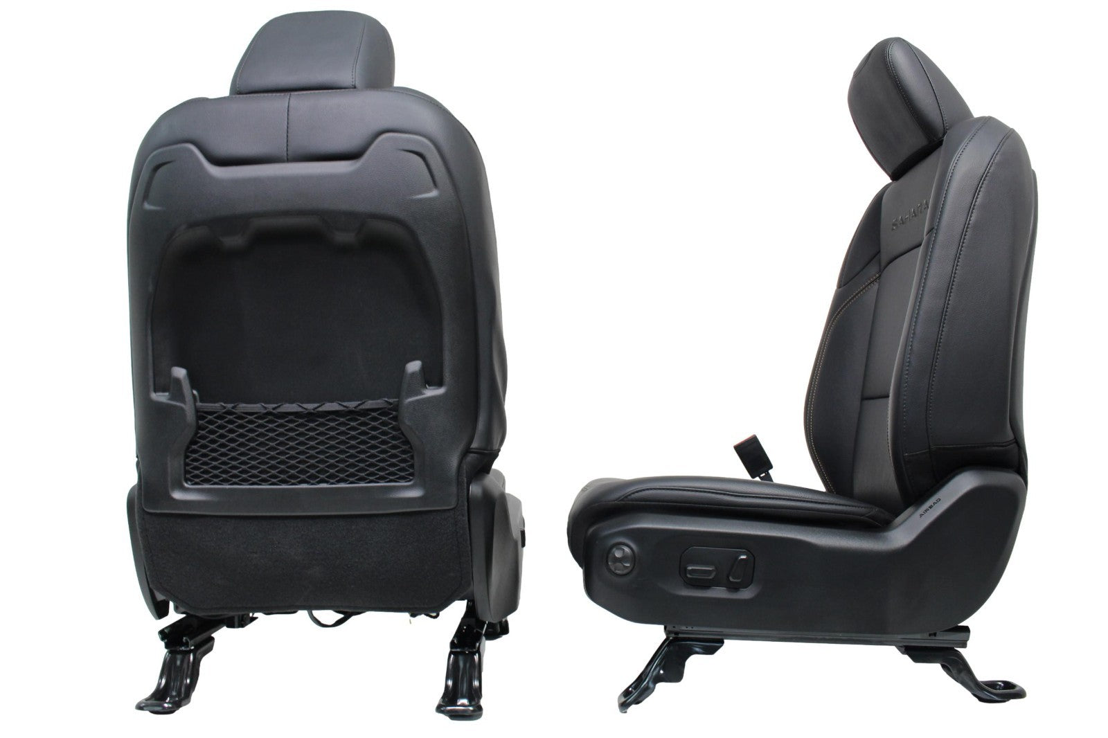 18-25 Jeep JT Gladiator JL Wrangler Seats Sahara Black Heated Leather ZERO MILES