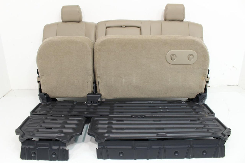 1999 - 2007 Ford Super Duty Crew Seats Set, Power Heat Bucket Tan Leather Lariat
