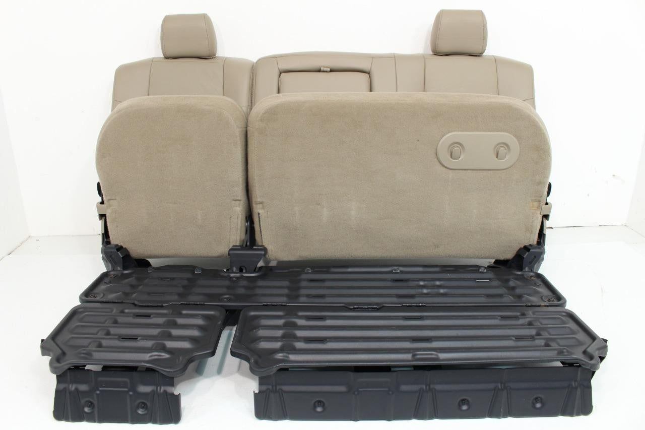 1999 - 2007 Ford Super Duty Crew Seats Set, Power Heat Bucket Tan Leather Lariat