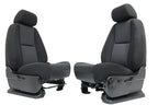2007 - 2014 GM Silverado Tahoe Suburban Front Seats, LT Powered Black Cloth OEM