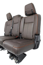 2015 - 2017 Ford Expedition King Ranch Seats 3 Row Set, Mesa Brown Leather OEM