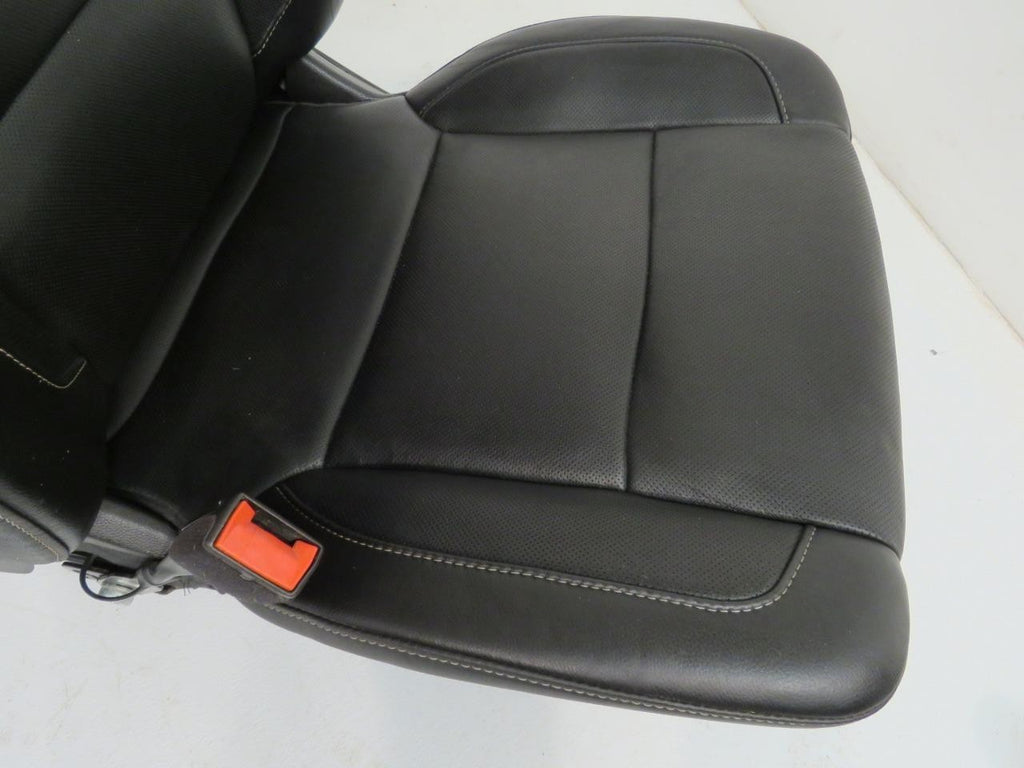 2014 - 2019 GM Sierra Silverado LTZ Seats, Front Rear Black Leather, Heat & Cool