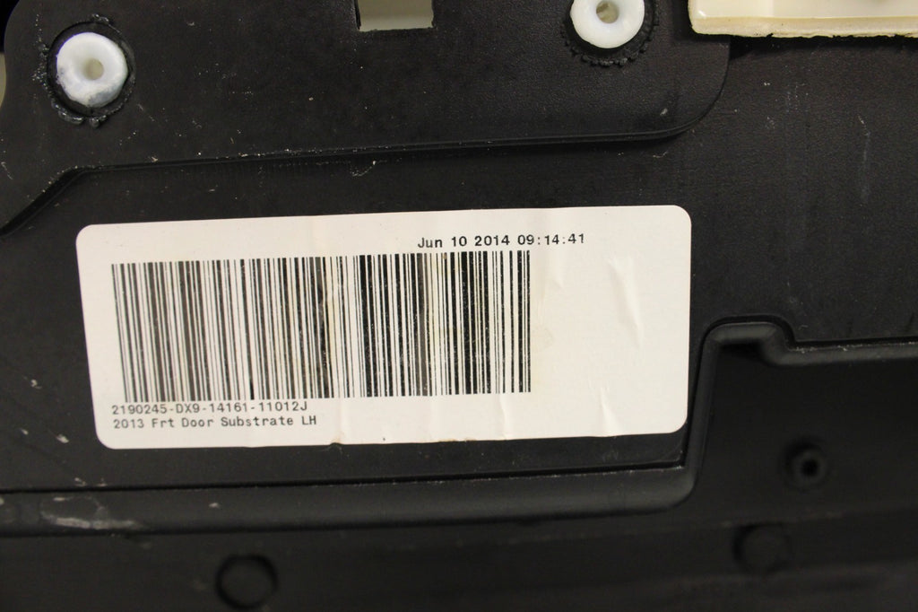 2013-2018 Ram Driver Front Door Panel, Laramie Crew Black Woodgrain 2190245-DX9