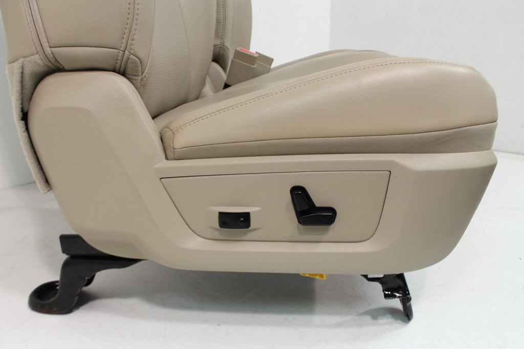 2009 - 2018 Ram Seats, Laramie, Frost Beige Tan Leather w/ Heating & Ventilation