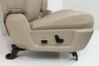 2009 - 2018 Ram Seats, Laramie, Frost Beige Tan Leather w/ Heating & Ventilation