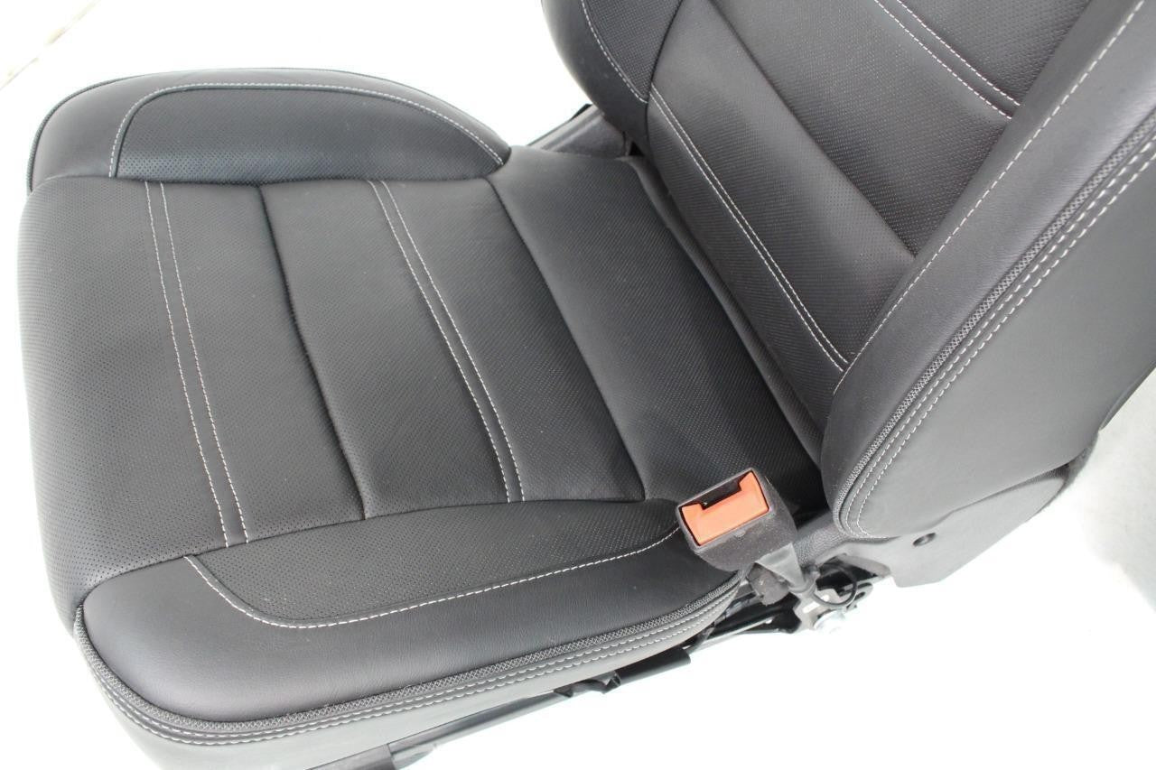 2018-2020 GMC Yukon Denali Front Seats, OEM Black Leather Heated Ventilated Cool