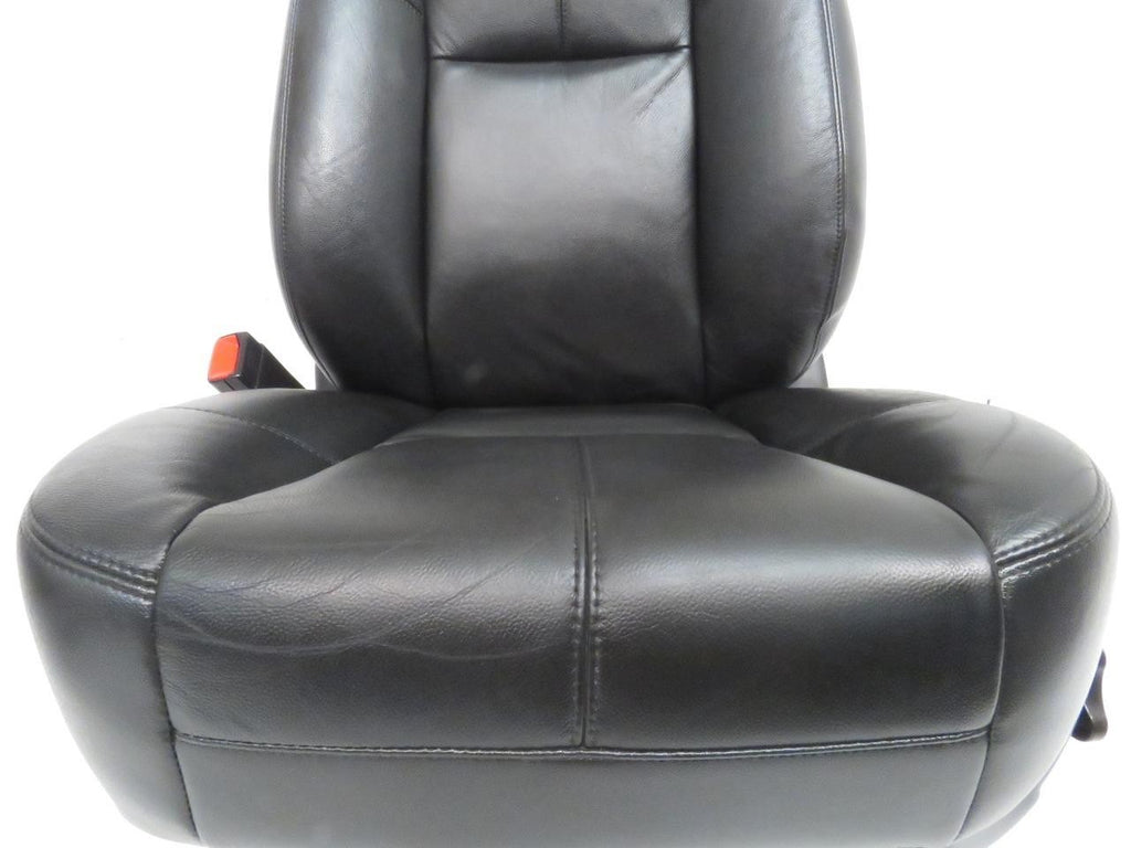 2007 - 2014 Sierra Silverado Front Seats, LT2 Black Leather, Heated & Powered