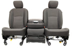 2019-2024 Ram Classic Front Seats, Diesel Gray Black Cloth, Manual w/ Jump Seat