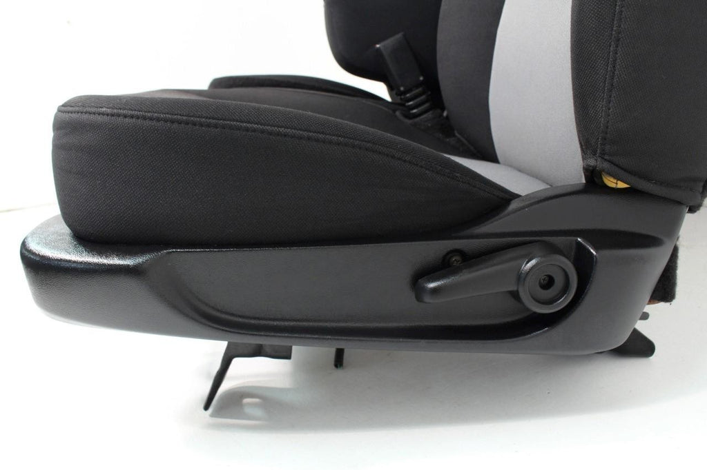 1998 - 2010 Ford Ranger Seats, 60-40 Split Bench, Black Gray Cloth, Regular Cab