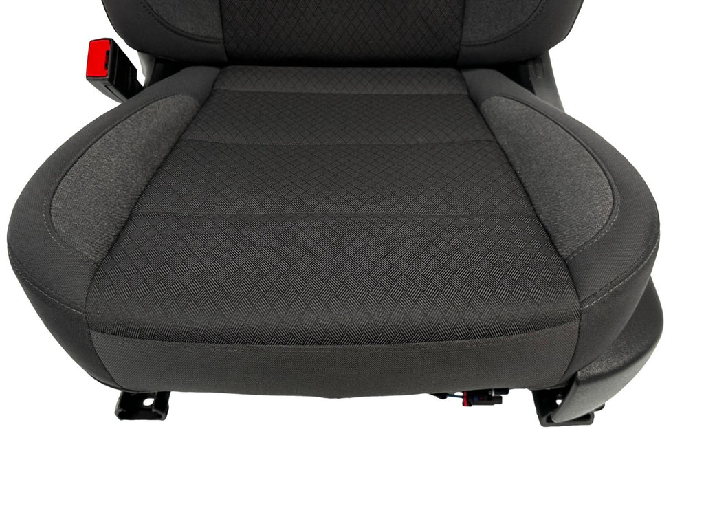 19-2026 Chevy Silverado Sierra Power Driver Seat Conversion Kit + Black Cloth v2