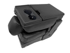 2015-2025 F150 Super Duty Console → Jump Seat Conversion Kit Black Leather Gray